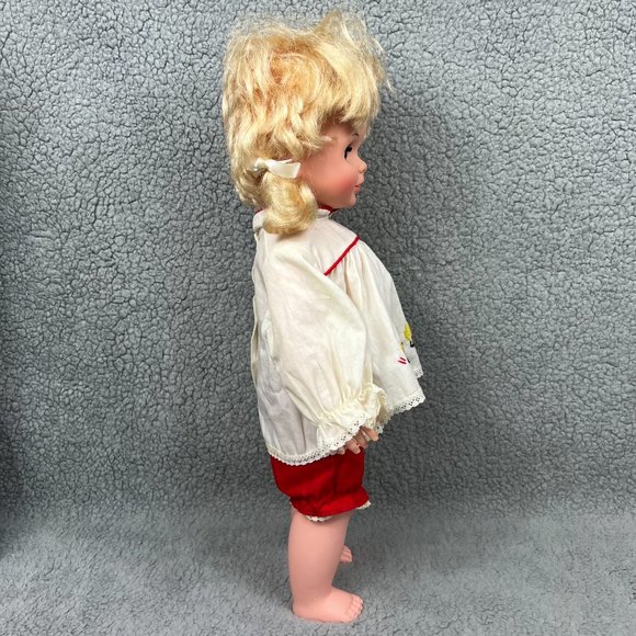Smartypants Doll 18" Talking Baby Girl Toy Figure Blonde 1971 Topper Vintage 3 - Picture 7 of 12